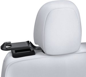 Spigen Tesla Backseat Seatbelt Holder, black -  Tesla Model Y 3