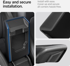 Spigen Tesla Armrest Cover, black - Tesla Model 3 2024 5