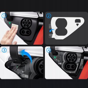 Spigen Tesla Charge Port Wrap, zero one - Tesla Model Y/3 11