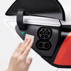 Spigen Tesla Charge Port Wrap, zero one - Tesla Model Y/3 3