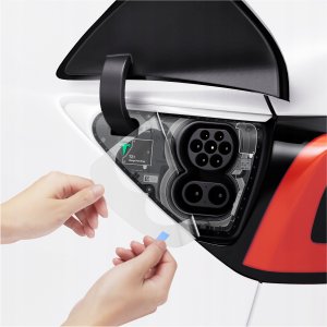 Spigen Tesla Charge Port Wrap, zero one - Tesla Model Y/3 7