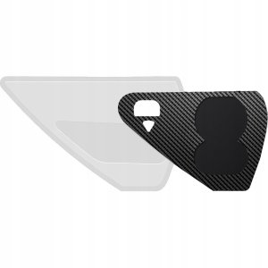 Spigen Tesla Protective Film and Wrap Set for Charge Port (EU), carbon - Tesla Model Y/3 1