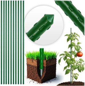 Tyczki do roślin 120 cm Plonos PL-940 zielone 10szt 1