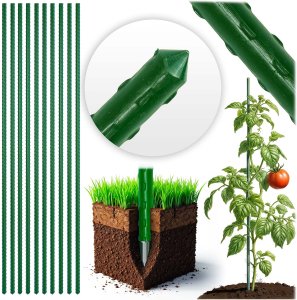 Tyczki do roślin 150 cm Plonos PL-940 zielone 10szt 1