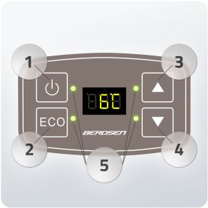 Lodówka turystyczna Berdsen Icemax 29 litry tryb ECO - ciemnoszara 13