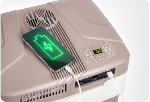 Lodówka turystyczna Berdsen Icemax 29 litry tryb ECO - ciemnoszara 5