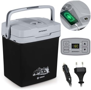Lodówka turystyczna Berdsen Icemax 26 litry tryb ECO - czarna 1