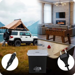 Lodówka turystyczna Berdsen Icemax 26 litry tryb ECO - czarna 12