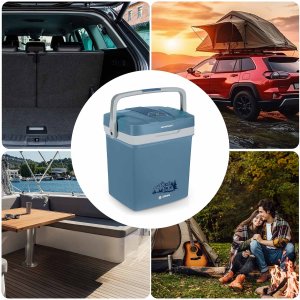 Lodówka turystyczna Berdsen Icemax 26 litry tryb ECO - niebieska 14