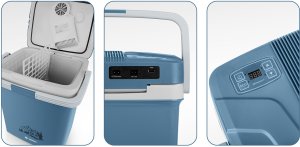 Lodówka turystyczna Berdsen Icemax 26 litry tryb ECO - niebieska 8