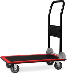 Humberg Wózek transportowy platformowy HM-505 czarno-czerwony 2