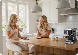 Ekspres do kawy kolbowy 20 bar Berdsen BD-772 czarny 11