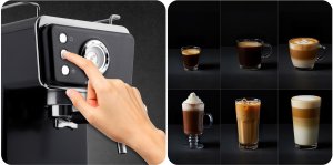 Ekspres do kawy kolbowy 20 bar Berdsen BD-772 czarny 15