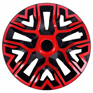 Kołpak 16" THE BEST BICOLOR red/black 1