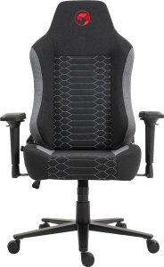 Fotel Marvo Kahn czarno-szary 2