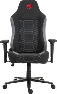 Fotel Marvo Kahn czarno-szary 4