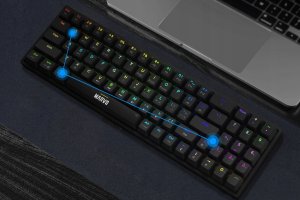 Klawiatura Marvo Shogo 78W Wireless Banana Crystal (KG956W) 22