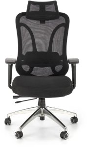 Fotel biurowy GILBERTO czarny HALMAR 3