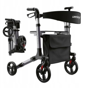 Weinberger Aluminium-Rollator 3-fach faltbar 1