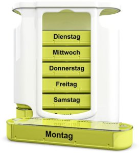Sturm & Drang Weinberger Pillenbox-Wochendose 3