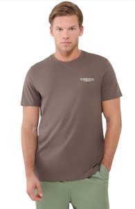 Koszulka męska 4F M1974 ciemny brązowy t-shirt na co dzień r 3XL 1