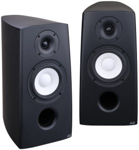Acoustique Quality CANTO 3  - Audiofilska kolumna podstawkowa, dwudrożny zestaw o mocy 120W / SB ACOUSTICS / Czarny jesion 1