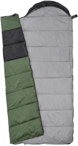 Śpiwór Meteor Bombay L oliwkowy/czarny Uniwersalny 3