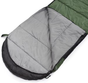 Śpiwór Meteor Bombay L oliwkowy/czarny Uniwersalny 4