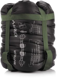 Śpiwór Meteor Bombay L oliwkowy/czarny Uniwersalny 9