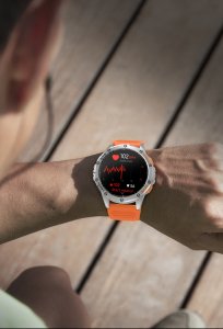 Zegarek Komunijny SMARTWATCH-GPS- GRAVITY GT24-4 SR/BK/OG 15
