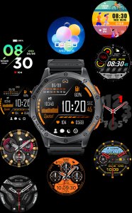 Zegarek Komunijny SMARTWATCH-GPS- GRAVITY GT24-4 SR/BK/OG 20