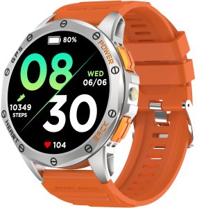 Zegarek Komunijny SMARTWATCH-GPS- GRAVITY GT24-4 SR/BK/OG 3