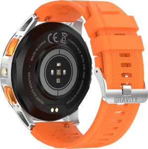 Zegarek Komunijny SMARTWATCH-GPS- GRAVITY GT24-4 SR/BK/OG 31
