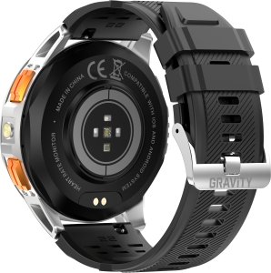 Zegarek Komunijny SMARTWATCH-GPS- GRAVITY GT24-4 SR/BK/OG 32