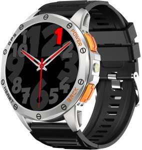 Zegarek Komunijny SMARTWATCH-GPS- GRAVITY GT24-4 SR/BK/OG 4