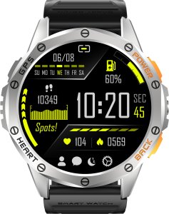 Zegarek Komunijny SMARTWATCH-GPS- GRAVITY GT24-4 SR/BK/OG 6
