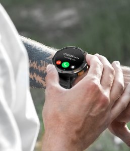 Zegarek Komunijny SMARTWATCH-GPS- GRAVITY GT24-4 SR/BK/OG 7