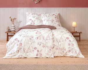 Pościel flanelowa 200x220 cm Pinzolo 5460/620 rose 2