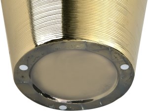 Wazon ceramiczny 34 cm w kolorze złota 441565 5