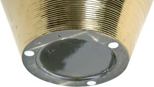 Wazon ceramiczny 20 cm w kolorze złota 441563 7