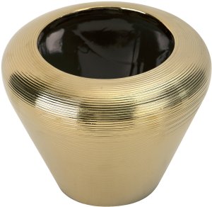 Wazon ceramiczny 16 cm w kolorze złota 441562 4