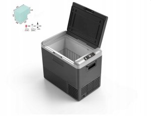 lodówka turystyczna kompresorowa ChefOne IceBox CL50 2