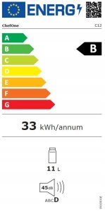 lodówka turystyczna kompresorowa ChefOne IceBox C12 13