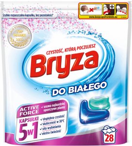 Bryza Kapsułki do białego 5w1 Active Force 2
