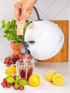 Ofenbach CZAJNIK NIEELEKTRYCZNY 0857 BIAŁY 2.5 L 2