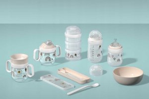 KUBEK DZIECIĘCY NIEKAPEK MIO SUNSHINE & RAINBOW 200ML 108017065245 4