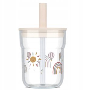 Mepal SZKLANKA DZIECIĘCA ZE SŁOMKĄ MIO 250ML SUNSHINE & RAINBOW 108023065245 2