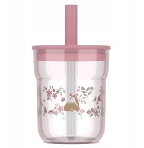 SZKLANKA DZIECIĘCA ZE SŁOMKĄ MIO 250ML FAIRY GARDEN 108023065406 2