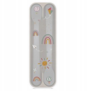 2 ŁYŻKI DO KARMIENIA MIO SUNSHINE & RAINBOW 108032065245 2