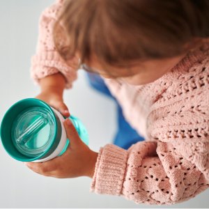 KUBEK DZIECIĘCY TRENINGOWY DO NAUKI PICIA MIO 300 ML FAIRY GARDEN 4